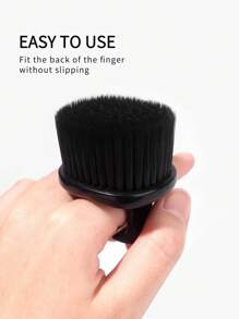 1 件指环除尘清洁刷、光滑胡须刷、男士胡须修饰梳、柔软美发沙龙和家用美发工具，适用于清洁美发沙龙、理发器、胡须、鞋子、尼龙沙龙理发、雕刻和清洁刷，适用于男士胡须、返校、旅行度假必需品、女士发饰