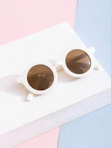 3 Pcs Of Children's Exquisite Sparkling Large Frame Fashionable And Versatile Fashion Glasses, Suitable For Daily Outings And Wearing