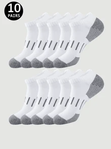 5/10/20 Pcs Outdoor Sports Socks, Men's Socks, Running Socks - Multicolor - View 27