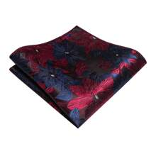 1/2/3/4/5件套男士花卉印花领带、丝缎领带、银色领带夹、口袋巾、袖扣和胸花，多种组合可选，适合作为父亲节、周年纪念日、生日等场合的礼物。经典花卉图案与燕尾服和西装完美搭配，让您在舞会、婚礼、庆典、典礼、正式会议、休闲派对和重要时刻等任何场合脱颖而出。男士领带