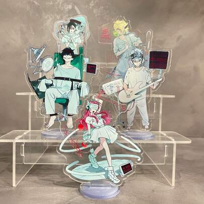 1 件动漫外星人舞台 10 厘米泫雅 Till Ivan Sua Marty Mizi Durian 亚克力展示架人物模型，Id Al-Adjha 送给朋友的毕业礼物，