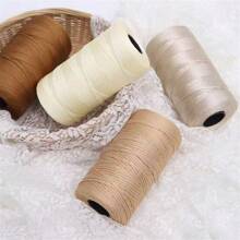 2 套丝带扁平编织拉菲草 DIY 工艺用品，每套 250 克，用于制作垫子、鞋子、太阳帽、包包，适合春夏季 - 2團裝 - 查看 6