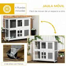 PawHut Pet Houses & Cages - White - View 6