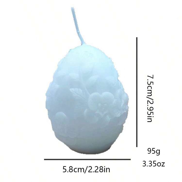 1 件复活节彩蛋形香味蜡烛装饰品 - 多色 - 查看 7