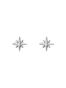 2 pièces/set Boucles d'oreilles clous octogonales en cubique de zircone minimalistes, convenant pour le port quotidien des femmes et en cadeau