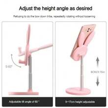 1pc Bathroom Bathtubs Adjustable Folding Rabbit Shaped Phone Stand