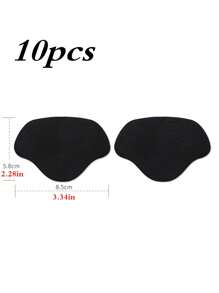 4-10pcs Shoe Lining Adhesive Pads, Self-Adhesive Shoe Heel Protector Patch For Sports Shoes, High Heels, All Types Of Shoes, Washable And Non-Damaging