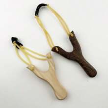 [弹弓] 1 件中国复古手工木制弹弓，适合 18 岁以上成人，3 种款式可选，热门旅行工艺品 - 彩色 - 查看 7