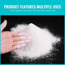 1 Pack 500g 4 Color Resin Casting Powder - Fine White Plaster Quick Drying High Strength Bubble-Free Super Hard Modeling Mold Supplies, Very Suitable For Art Creation Projects - DIY Supplies - View 2