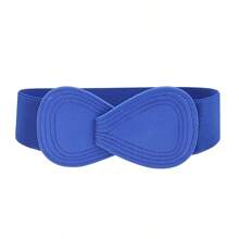 1pc Women's Elastic Waist Belt, Daily Work Dress Decoration, Cardigan Waist Cincher Accessory, Plus Size Summer, School Fall, Autumn, Halloween - A piece of - View 27