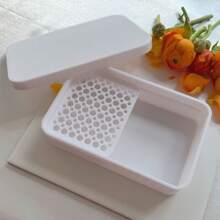 3pcs/Set Polymer Clay Cutters Cornstarch Container Precise, DIY Tool Box For Pottery, Ceramic, Jewelry Making - White - View 7