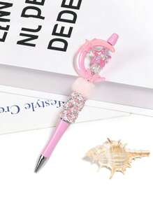 10pcs Random Style English Alphabet Drop Oil Love Star Acrylic Jelly Real Color Beads DIY Mobile Phone Chain Keychain Ballpoint Pen Handmade Materials And Decoration Accessories Loose Beads