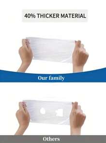 6pcs Disposable Raincoat Adult Pullover Poncho High Pressure PE Thickened Material Outdoor Hiking Rafting - Multicolor - View 5