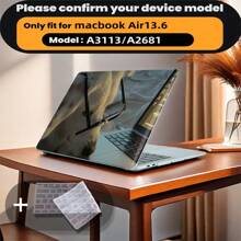 Customizable DIY Series Laptop Protective Shell Compatible With MacBook Air 13/14/15/16 Inch, Includes Keyboard Cover, Suitable For Air 13.6, A1370, A1534, A1502, A1707, A2337, A1932, A2179, And Pro 13.3, A2338, A1706, A1708 - DIY - View 24