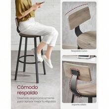 Barstools - Cinza + Preto - Visão 6