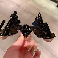 1pc Faux Pearl Hair Claw Clip, Versatile For Women