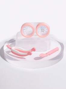 eyekan 1-Piece Set With 6 Compartments: Y2K Style Sweet & Cool Butterfly Print Contact Lens Storage Case Eye Contacts Contact Lenses For Eyes Colored Contacts Makeup