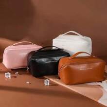 Bolsa Necessaire Super Espaçosa Maquiagem Portátil Para Viagem