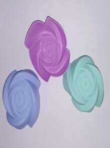 6 Or 12 Silicone Cupcake Muffin Cake Molds Colorful Shapes 7 X 4.5 X 3.5 Cm - 彩色 - 查看 8