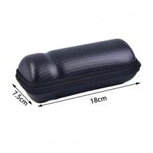 1pc Mountain Bike Bicycle Water Bottle Cage Zipper Hard Shell Bag Tool Canister Large Capacity Portable Storage Box - Black - View 4