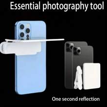 【手机反光折叠镜】高清ABS材质天空镜手机反光拍摄夹旅游玩拍照神器镜子桌面折叠,旅行反光相机配件