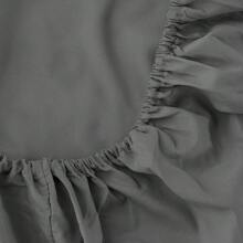 Twilled Cotton Solid Color Bedspread, Single-Piece Design, Multiple Sizes Available, Breathable & Comfortable For All Seasons Use, Enhances Sleep Quality, Ideal Gift Options - Grey - View 7