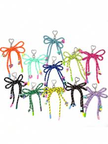 Versatile Fashion Knot Bag Accessory Bag Pendant Bows - Multicolor - View 3