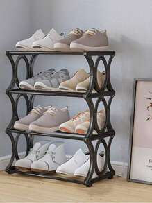 1 kệ để giày nhiều tầng dễ lắp ráp, tủ đựng giày nhỏ gọn cho ký túc xá, lối vào nhà - Nhiều màu - Xem 1