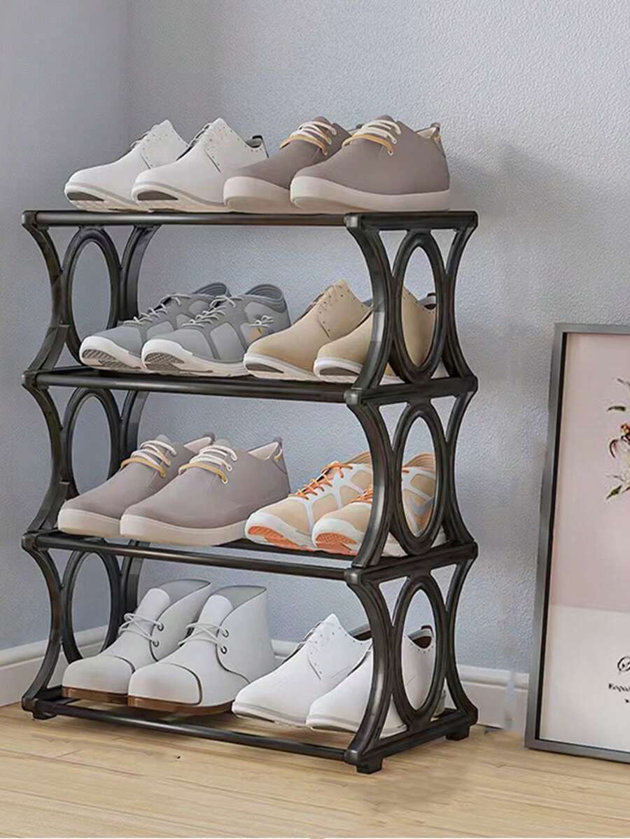 1 kệ để giày nhiều tầng dễ lắp ráp, tủ đựng giày nhỏ gọn cho ký túc xá, lối vào nhà - Nhiều màu - Xem 1