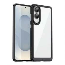 Transparent Acrylic Independent Button TPU Soft Bumper Shockproof Phone Case Suitable For A/S Series, Redmi, Nothing Phone (1) - Transparent Black - View 2