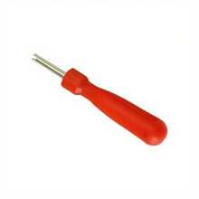 1 Head + 5pcs Zinc Alloy Valve Cores Tire Valve Stem Removal Tool Kit, Metal Structure, Suitable For Car, Motorcycle, Bicycle Tire Repair