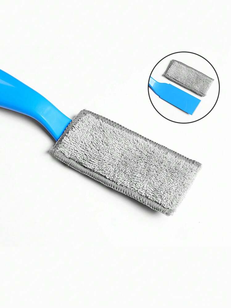 1 件创意时尚个性化汽车清洁刷 - 黑色 - 查看 6