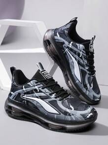 Unisex Casual Sneakers, Versatile Marathon & Jogging Mesh Shoes, Soft Sole & Upper, Anti-Slip, Shock-Absorbing Air Cushion, Lightweight & Breathable, Suitable For Outdoor Activities All Year Round, Men & Women