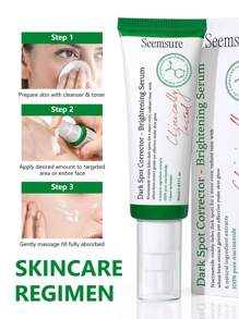 seemsure 50毫升亮白淡斑精华液，烟酰胺精华，深层补水，玻尿酸，抗衰老，小麦麸皮美白，木瓜提取物，有效淡化皱纹、细纹和雀斑，男女皆宜 - Niacinamide - 查看 8