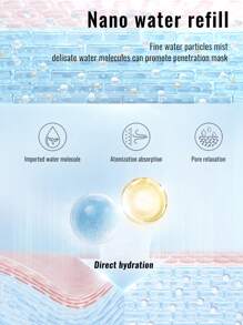 K·SKIN KSKIN Home Use Portable Face Steamer Beauty Face Sprayer Spa Steamer Nano Facial Steamer - EU C Type Plug(220-240V) - View 10