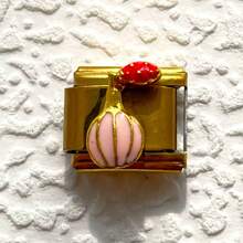 1 Pc New Italian Style Modular Personalized Bracelet Series Gold Base Red Dice Soldier Perfume Series - Gold - View 14