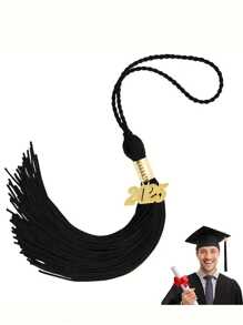 1pc Graduation Tassel For Bachelor/Master Degree Graduation Ceremony Cap, Academic Tassel Ornament