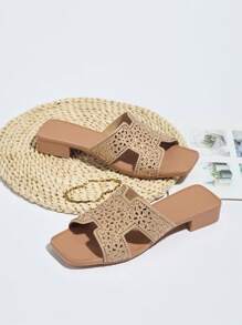 女士时尚水晶高跟凉鞋，带钻石装饰，春夏正式派对婚鞋