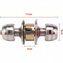 Entrance Knob Set Door Knob Door Lock With Lock And Key Stainless Steel Interior Door Knob Round Privacy Door Knobs With Key - Variant1 - View 4