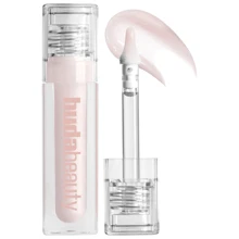 HUDA BEAUTY Lip Gloss Plumper For Fenty Beauty High-Shine Non-Sticky Formula With Vitamin E Lip Filler Effect & Hydrating Gloss 0.13 Oz/3.9 ML-Faux Filler Shiny Non-Sticky Lip Gloss-Size 0.13 Oz / 3.9 ML - She Glitzy - 查看 3