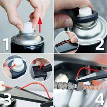 Aplicador de lubricante para cadena de motocicleta, herramienta aceitadora de cadena de motocicleta