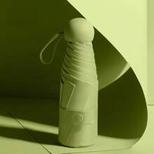 1pc Mini Foldable Umbrella UV Protection Mini Sun Umbrella Dual Use Portable Box To Store Sunshade Umbrella Mini Umbrella