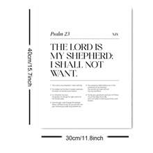 Bộ 3 bức tranh vải canvas in hình Chúa Jesus không khung, trích dẫn lời cầu nguyện của Cơ đốc giáo, tranh nghệ thuật tối giản treo tường cho ký túc xá, căn hộ, phòng ngủ, phòng khách, trang trí nhà hiện đại - Nhiều màu - Xem 11