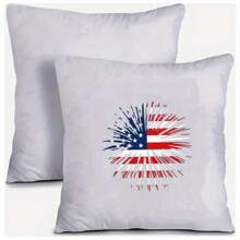 1/2/3 件爱国美国国旗火焰烫印贴纸 - 高品质 DIY 热压贴纸，可清洗且易于粘贴在衣服、枕头和包包上 - 非常适合独立日庆祝活动和装饰