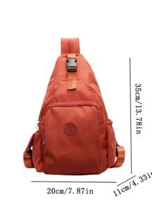 New Multi-Functional Fashion Casual Mini Backpack For Women, Lightweight Chest Bag With Multiple Compartments, Versatile Shoulder Bag, Perfectly Matching With Backpack Accessories, School Backpack - Multicolor - View 4