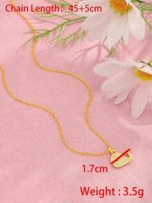 1 Piece New Bling Zirconia Whale Pendant Necklace For Men Women Fashionable Lightweight Luxury Ocean Animal Charm Clavicle Chain