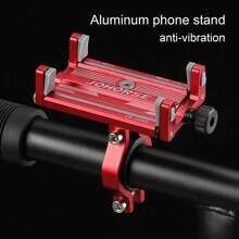 1pc 360° Rotatable Bicycle Phone Holder Motorcycle Electric Bike Handlebar Phone Mount Anti-Shake Navigation Bracket - Multicolor - View 5