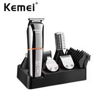 Kemei KM-5898 Men's Electric Shaver, With LCD Display, 11-In-1 Professional Grooming Kit, Cordless Grooming Set, Turbo Boost High-Speed Precision Blades, Washable Grooming Tool, Gift For Men - Multicolor - View 14