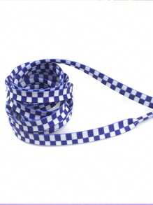 New Fashionable & Versatile Checkered Shoelaces, Comfortable Sporty Replacement Laces - Multicolor - View 21