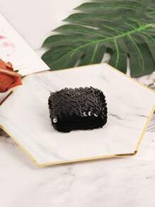 1 PIEZA Brazalete colorido con lentejuelas para actuación en el escenario, brazalete elástico en múltiples colores para decoración, 5 días hábiles